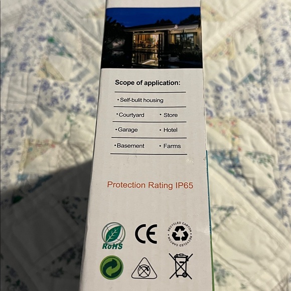 Orange Solar LED Light - Picture 3 of 8